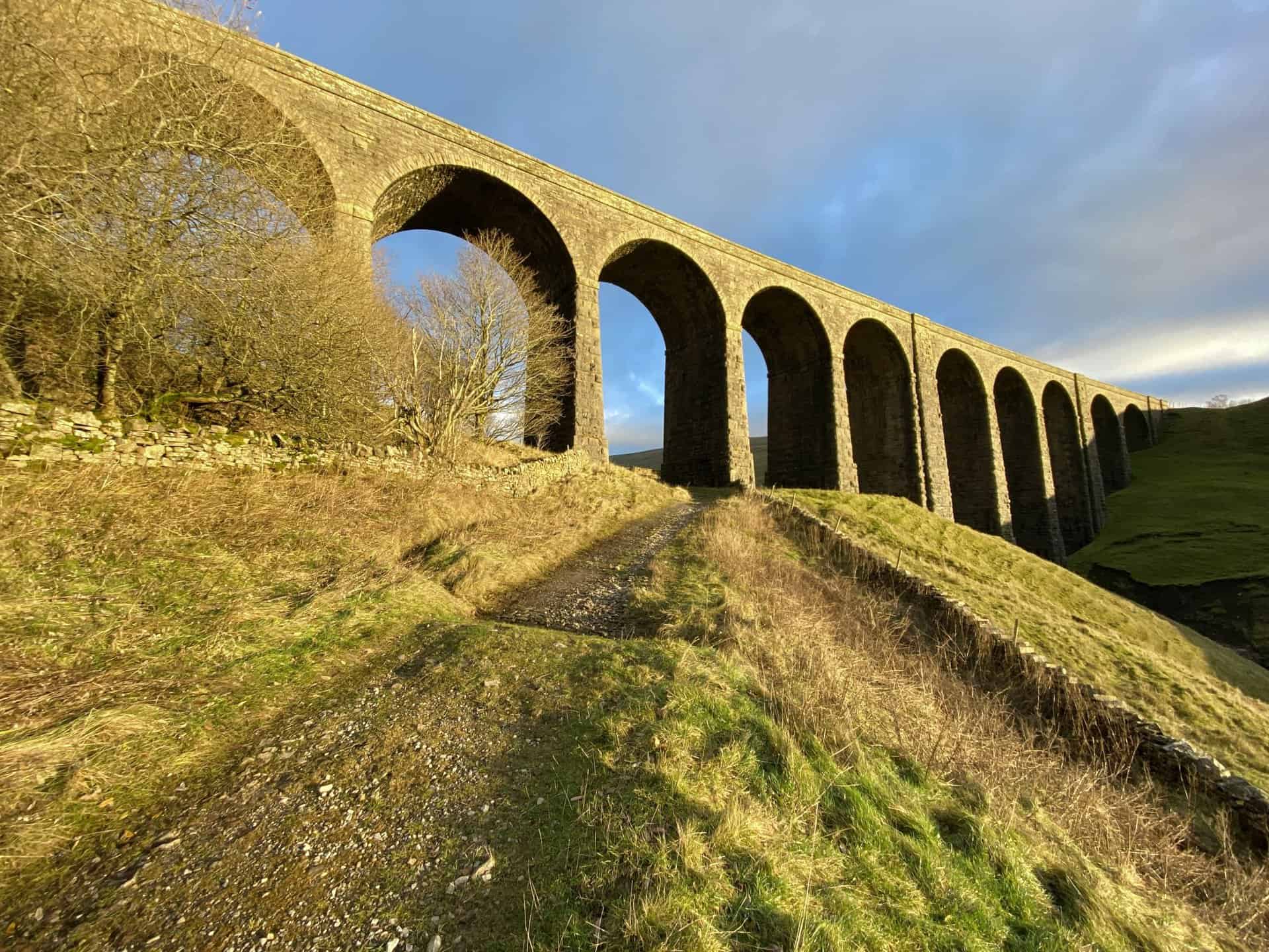 The Grade 2 listed Arten Gill Viaduct.