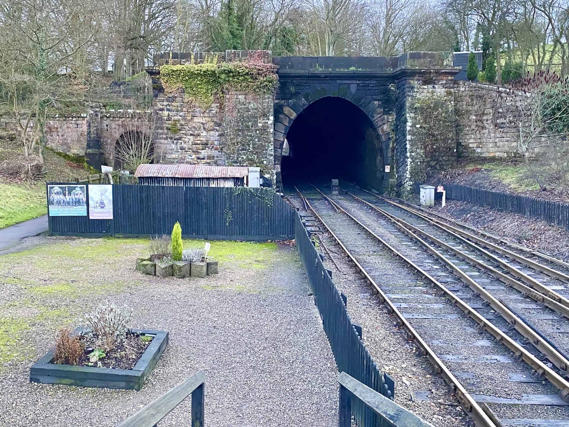 Grosmont lies on the Whitby to Pickering railway line, which was built by George Stephenson and opened over its full length on 26 May 1836. There are two adjacent railway tunnels to the south of the village. The first carriages to run through the earlier, smaller tunnel were pulled by horses and carried up to 10 people.