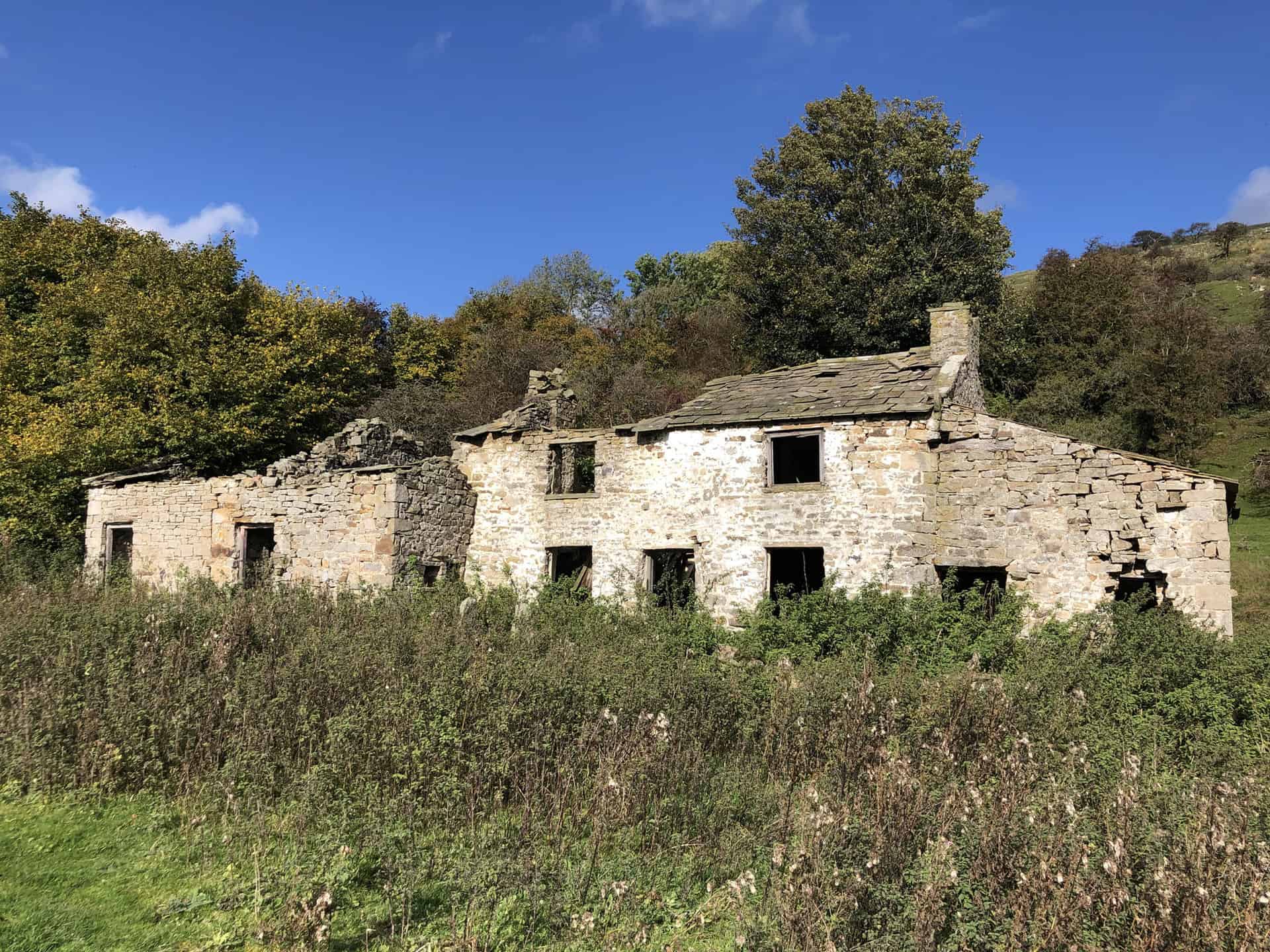 A ruined farmhouse near Castle.