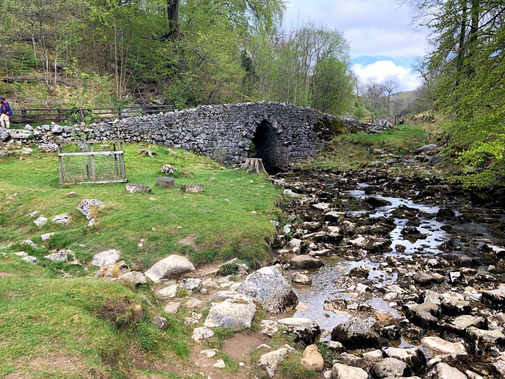 Beautiful stone bridge over Clapham Beck. From number 9 in my list of the best walks in the Yorkshire Dales.