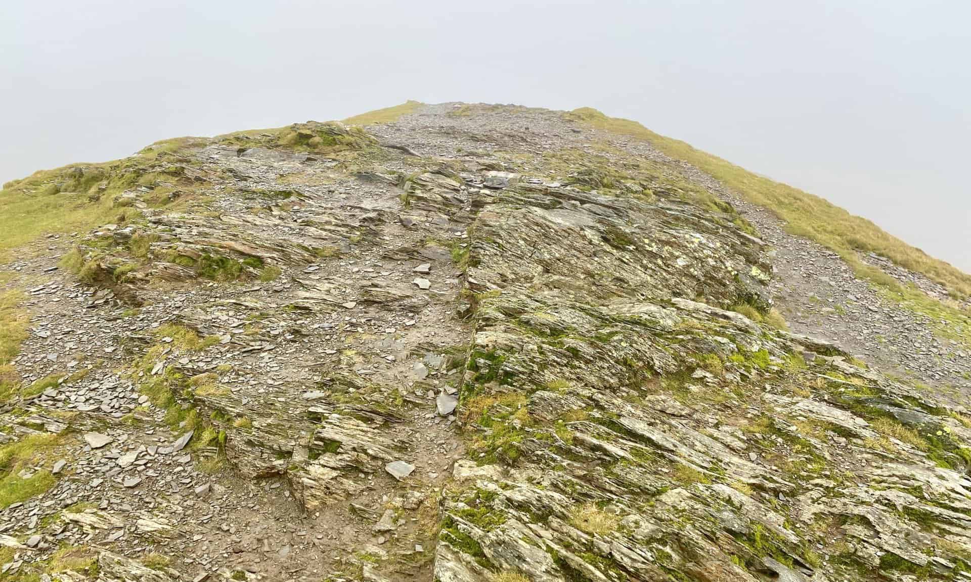 The summit of Grisedale Pike, height 791 metres (2595 feet).