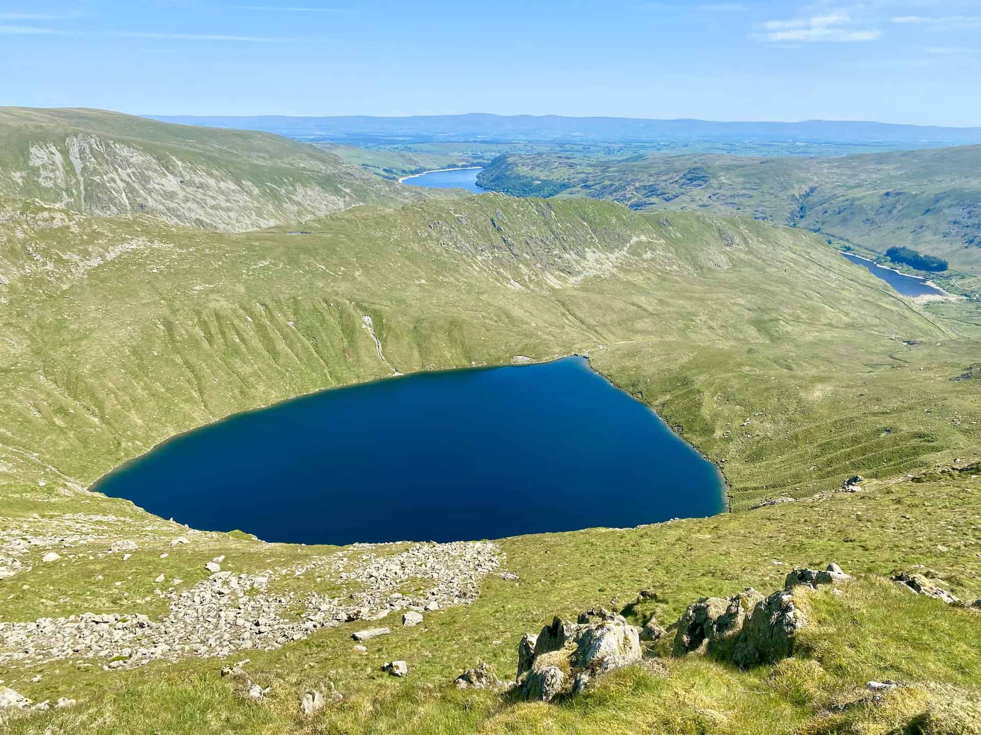 In a tale that dates back thousands of years, a peculiar giant with an obsession for ironing his shirts roamed the High Street mountain in the Lake District. One windy day, a gust blew his ironing board over, causing the enormous iron to plummet and create a huge crater. Over time, this crater filled with water to become what we now know as Blea Water, which interestingly is shaped like an iron. So, the next time you visit Blea Water, spare a thought for the giant whose laundry mishap led to the creation of this beautiful lake.