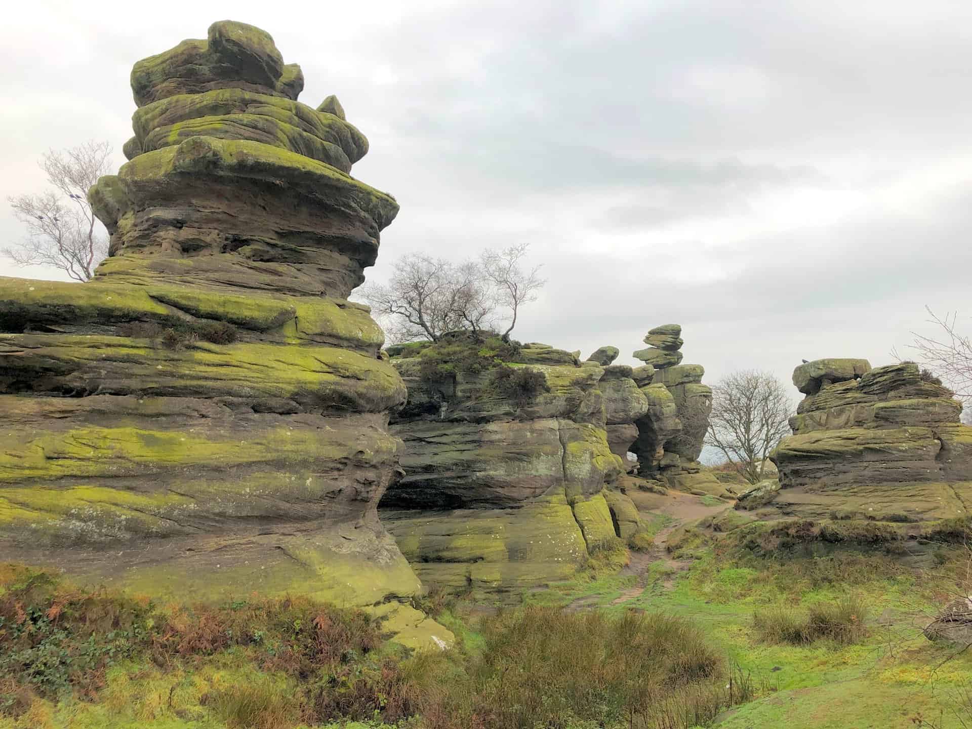 These formations, shaped by natural erosion, include distinct shapes like the Sphinx, the Watchdog, and the Dancing Bear, requiring imagination and perspective to appreciate.