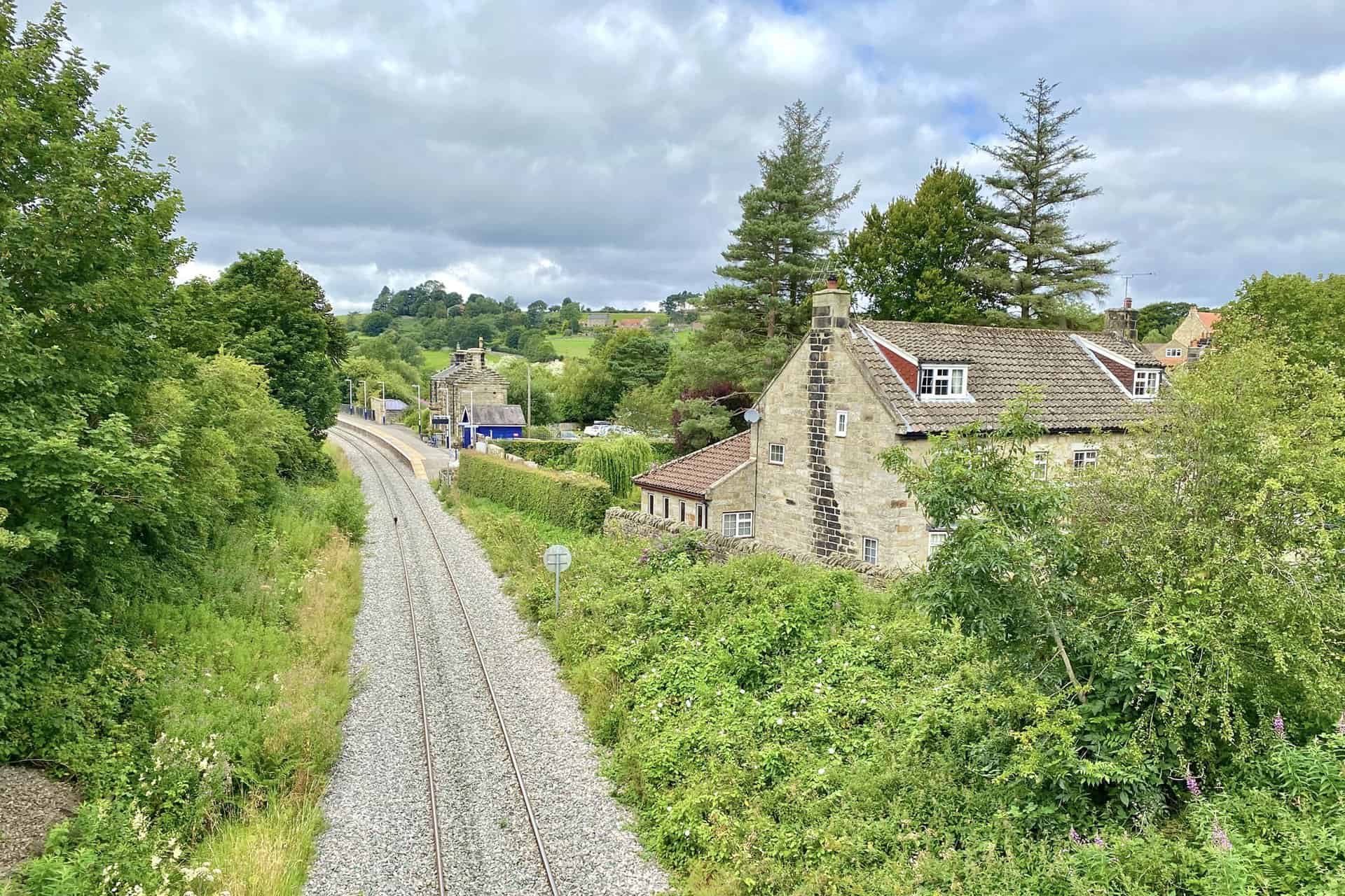 The Esk Valley Railway at Danby.