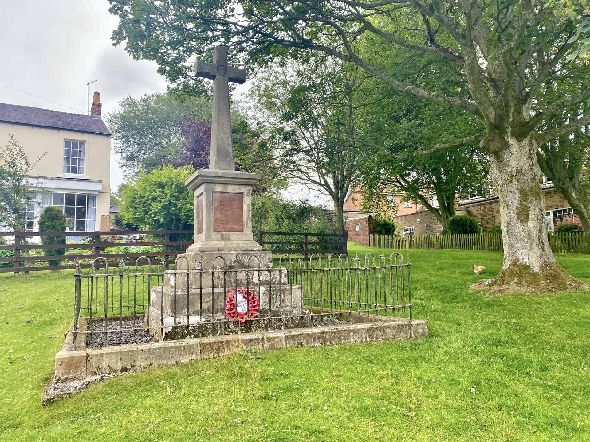 War memorial on Commondale village green.
