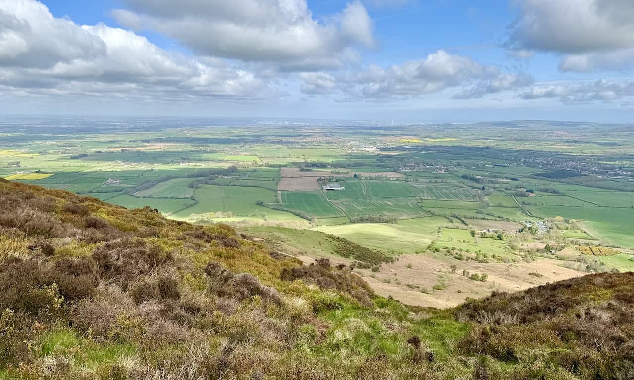 From the top of Cringle Moor, the views north are spectacular and a highlight of the Lordstones walk.