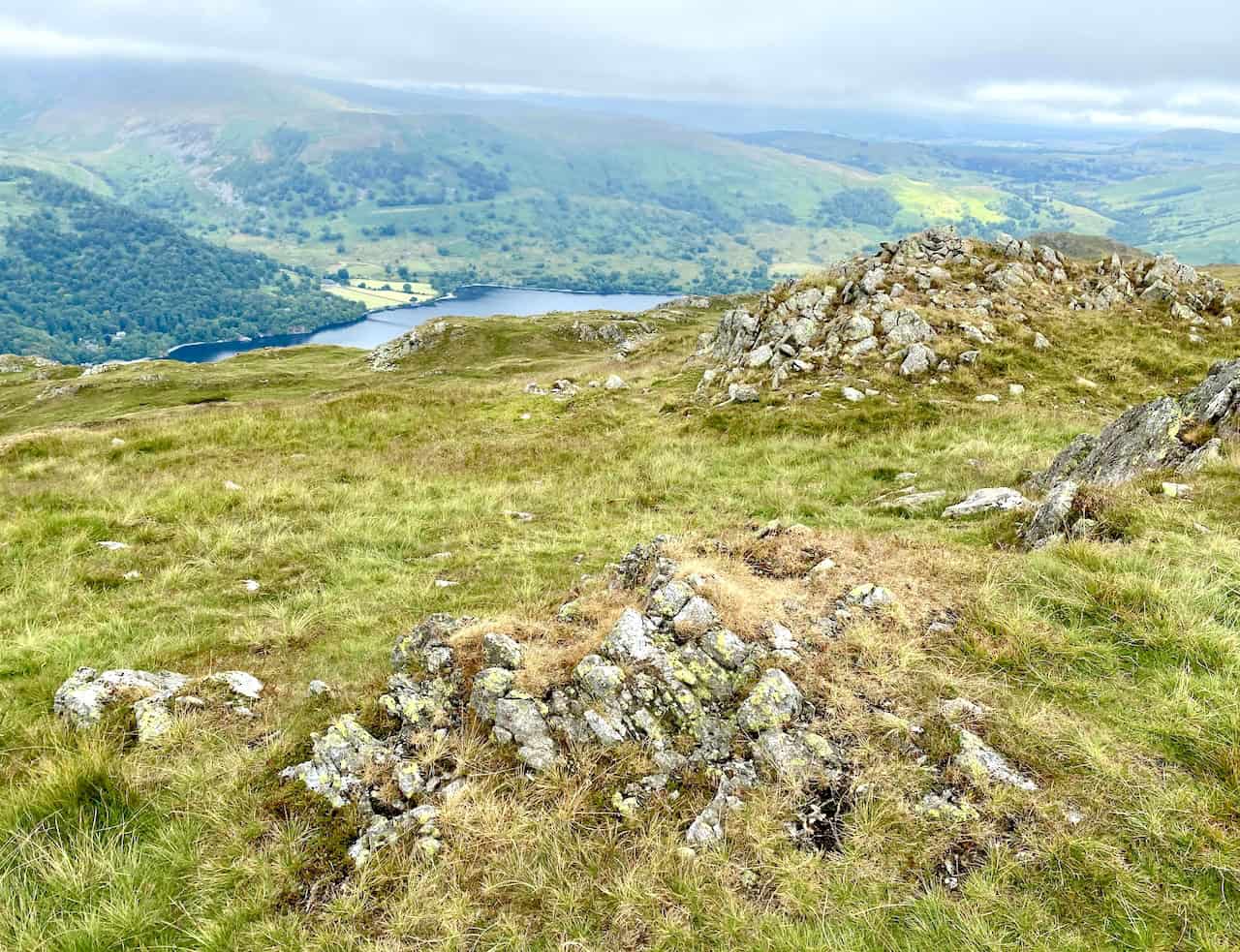 Superb views from Place Fell down to Glenridding and Ullswater. We're about one-quarter of the way round our Place Fell walk.