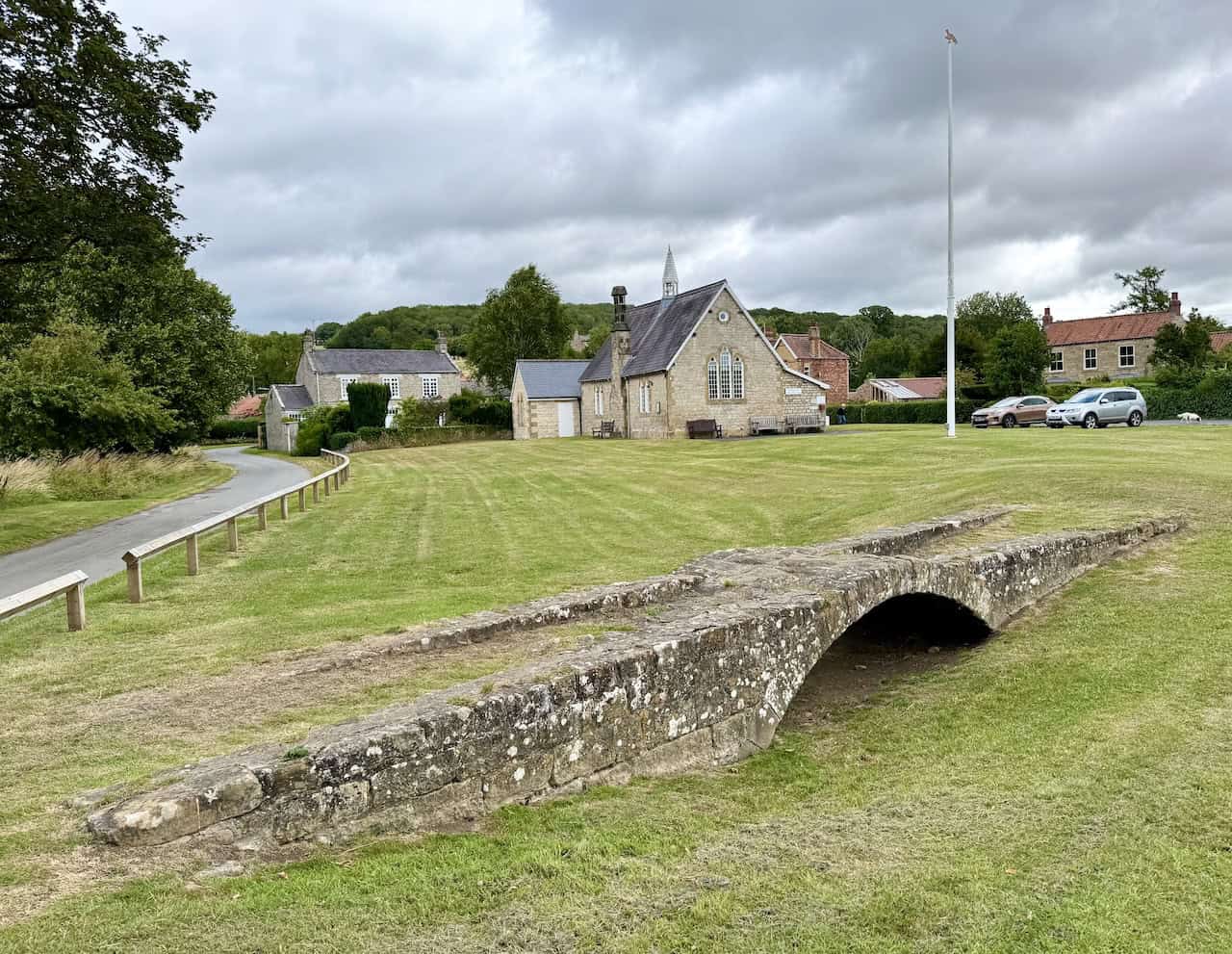 A circular route linking Sinnington, Cropton and Appleton-le-Moors with woodland and riverside paths, part of North Yorkshire walks.