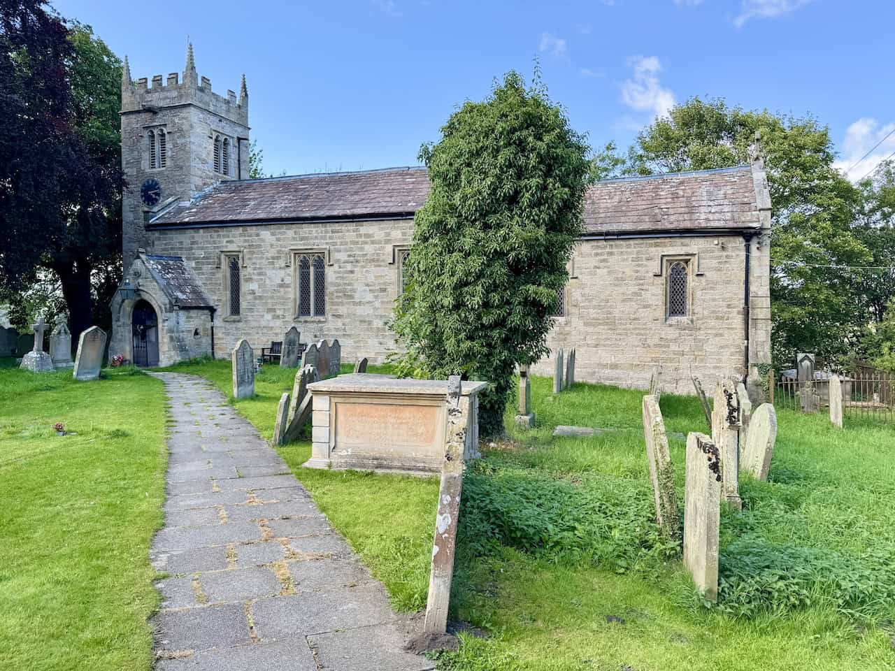 The church featured in the TV series All Creatures Great & Small.
