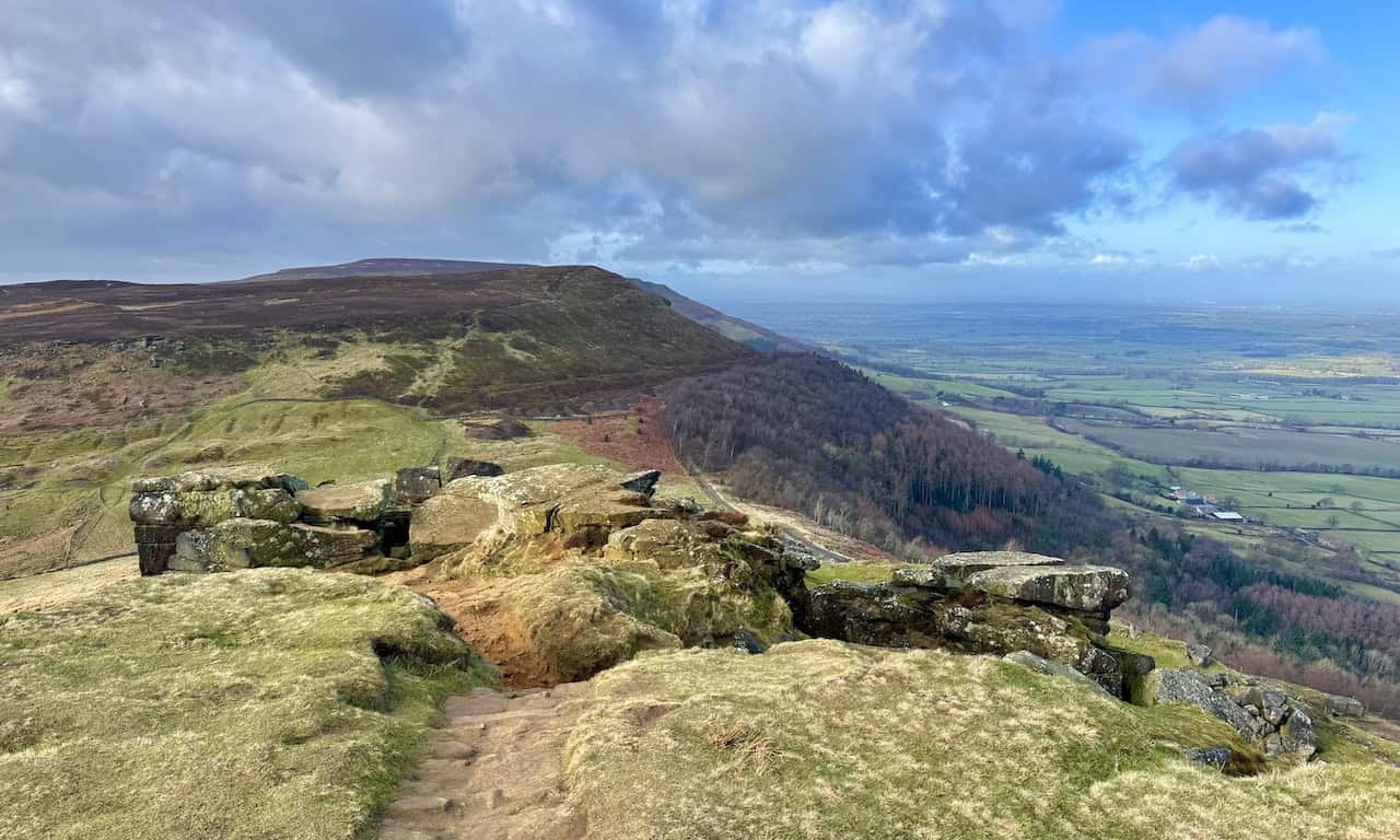 View from Wain Stones.