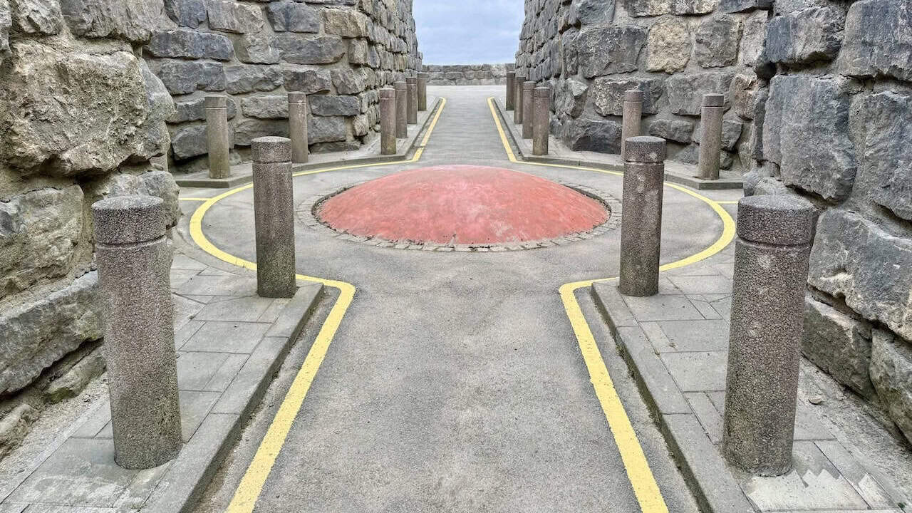 Moorland tracks and historic mining remains on the Bewerley Industrial Heritage walk near Pateley Bridge.