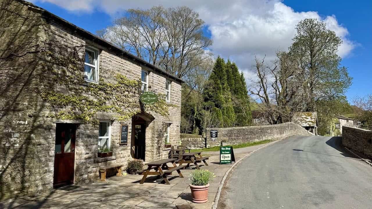 Countryside paths and mosaic artwork on the Hawes Mosaic walk in Upper Wensleydale.