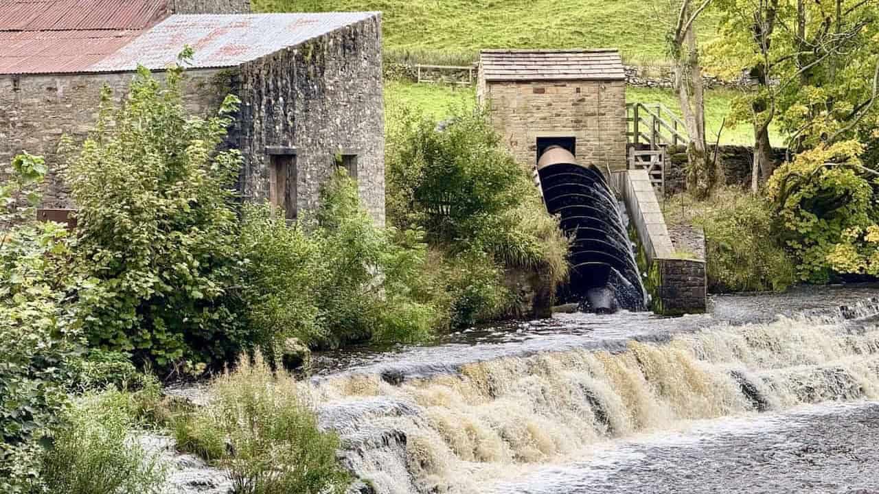 Lakeside views and surrounding hills on the Semer Water walk, one of North Yorkshire circular walks.