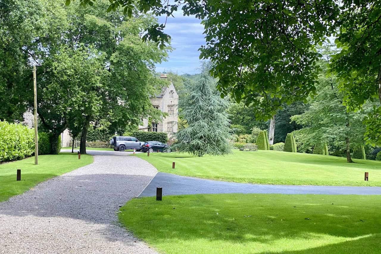 Swinsty Hall near the route of the Swinsty and Fewston Reservoir walks.