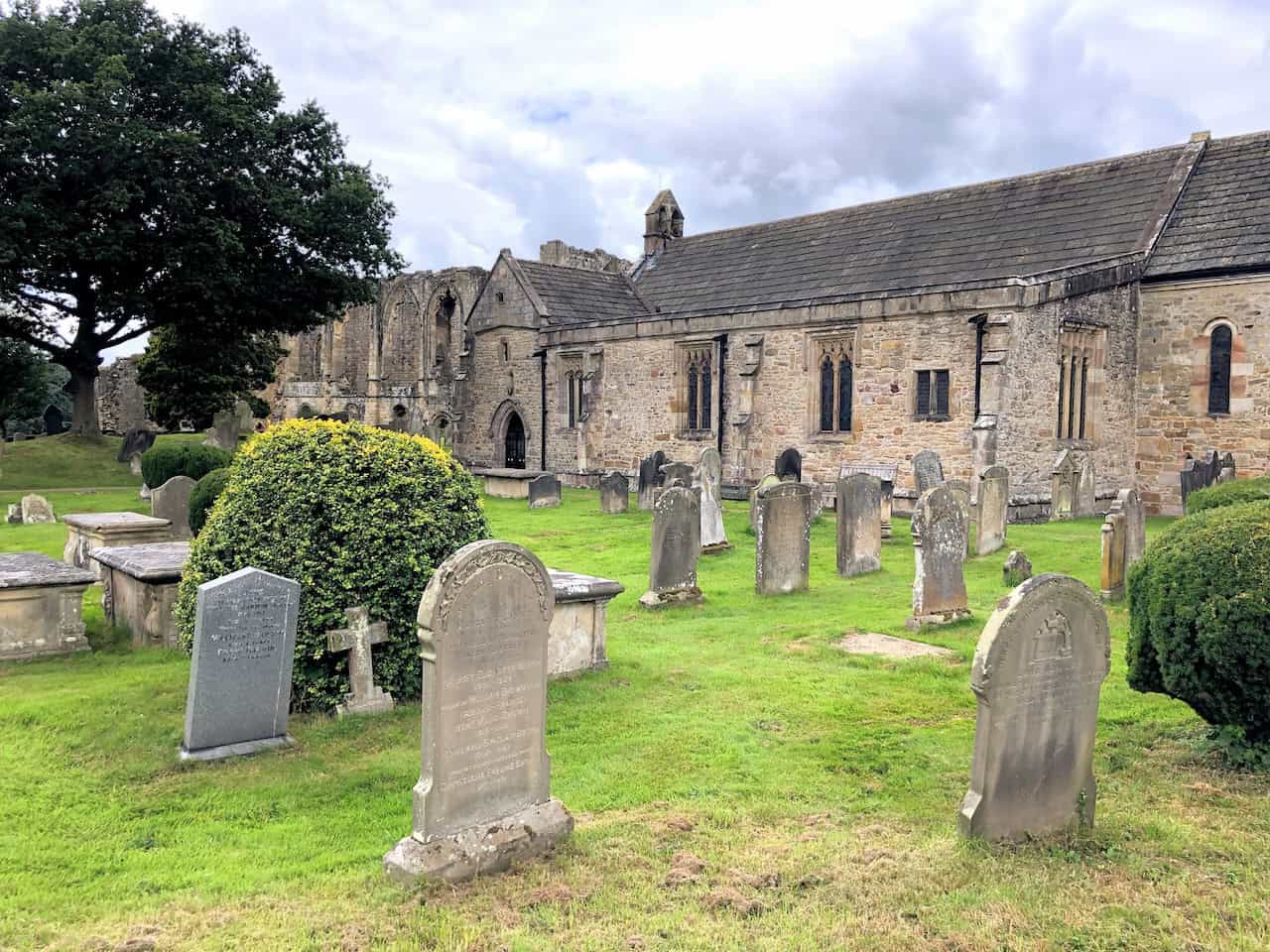 St Agatha’s Church in Easby beside the old monastic precinct.