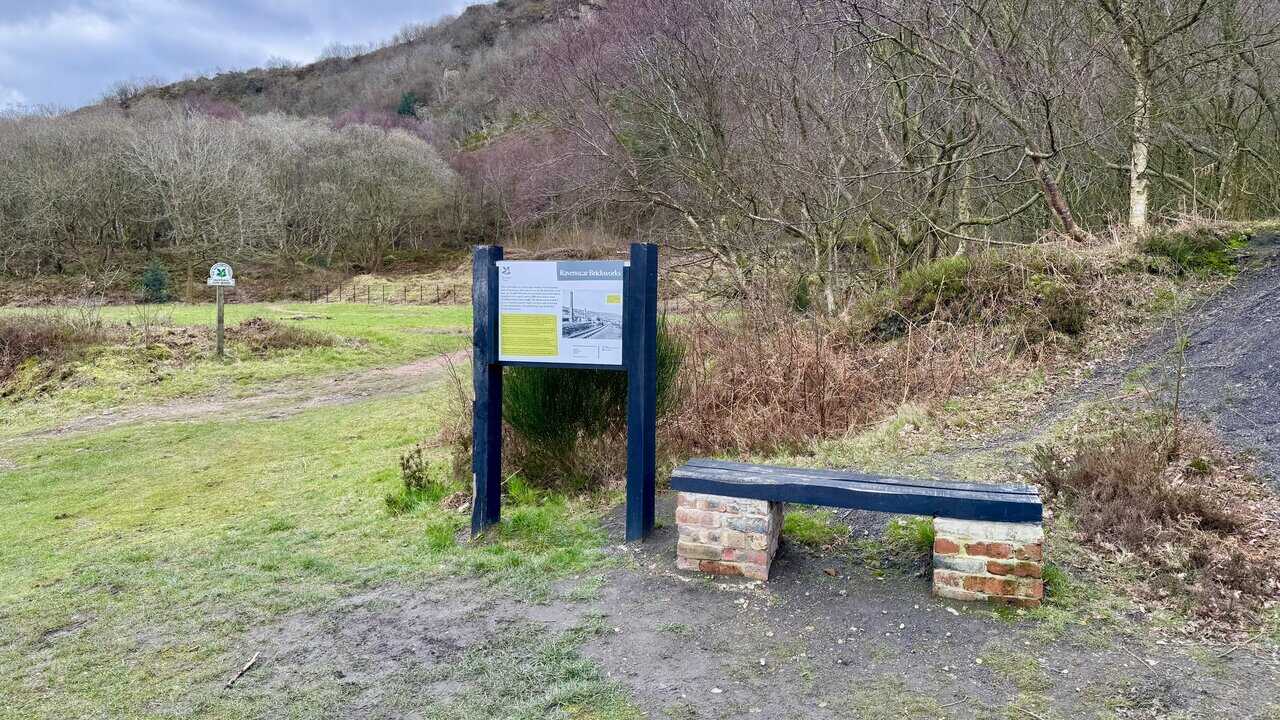 Remains of the old brickworks at Ravenscar, part of the unfinished Victorian seaside resort known as the town that never was.