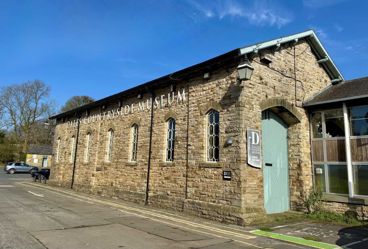 View of the Dales Countryside Museum in Hawes, the starting point for section one of the Hawes Mosaic Trail.
