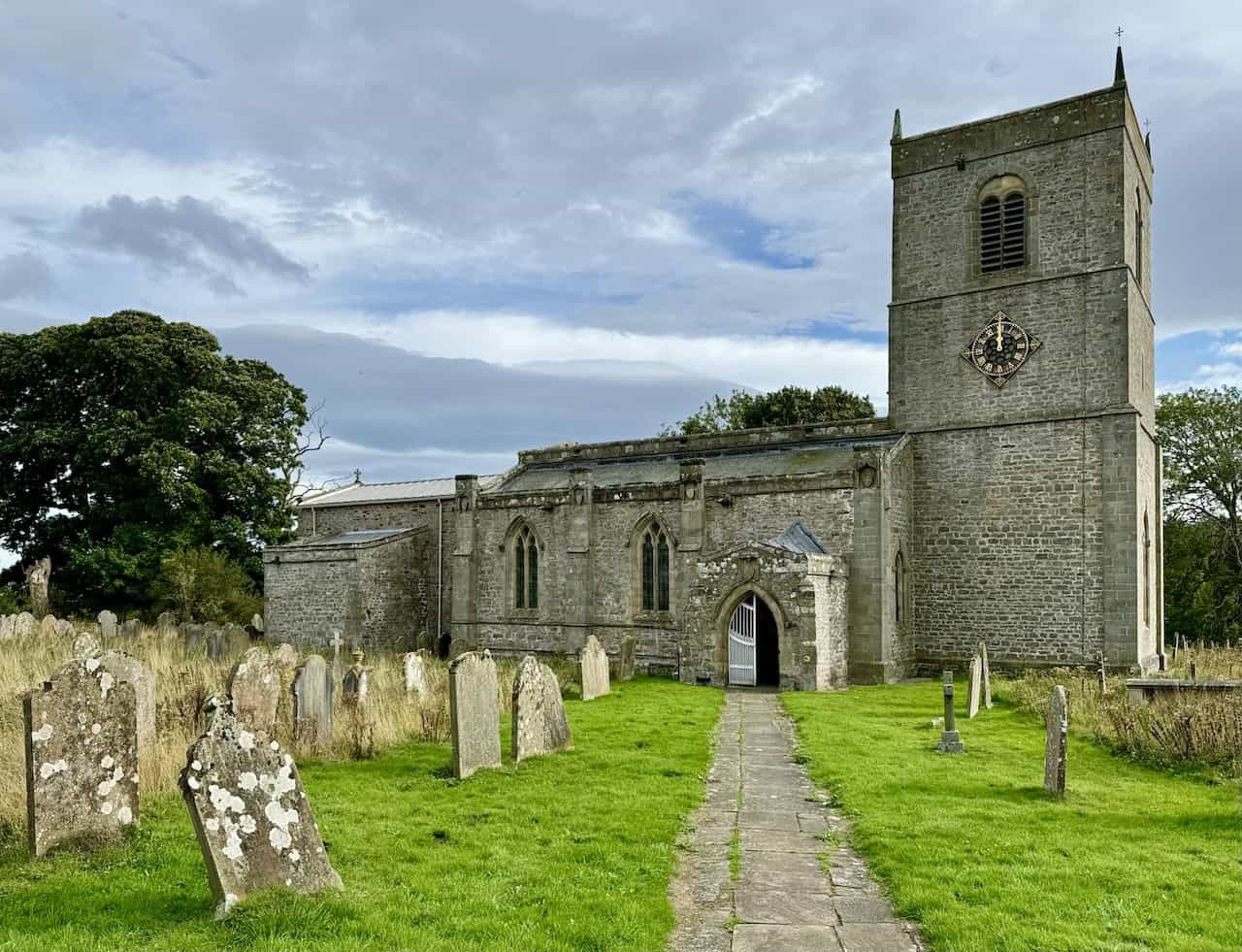 Holy Trinity Church in Wensley is a Grade I listed building dating from the mid-13th century, built on the foundations of an earlier Saxon church.