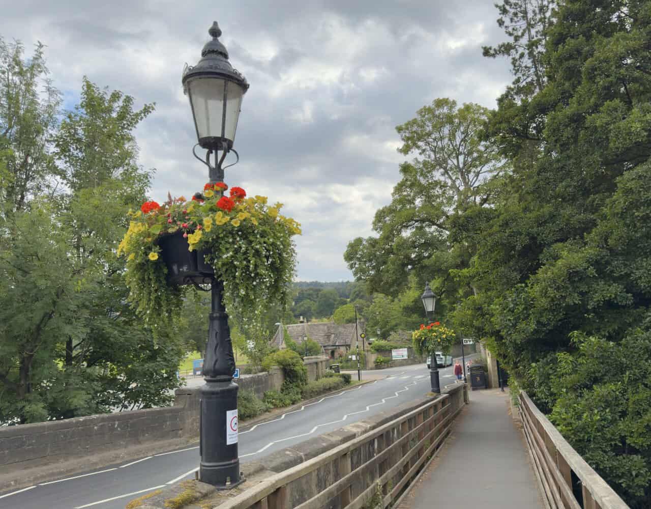Pateley Bridge over the River Nidd.