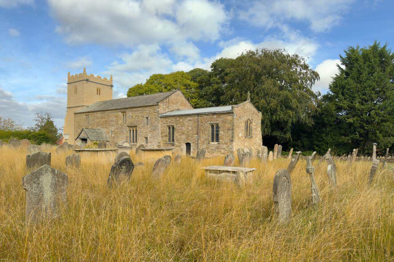 St Martin's Church, Bulmer, the starting point of the Castle Howard circular walk.